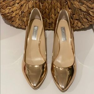 🚨INC Rose Gold Metallic Heels